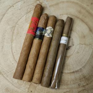 FLASH SALE - Casual Smoke Sampler - 5 Cigars