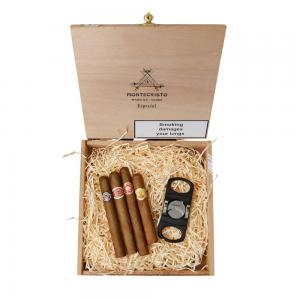 Cuban Gift Box Sampler - 4 Cigars with Cutter