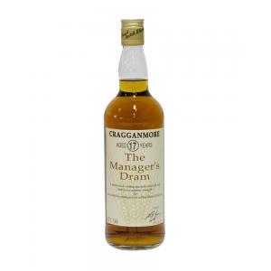 Cragganmore 17 Year Old Managers Dram Whisky - 62% 75cl