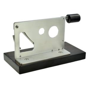 Desk Top Twin Cut Guillotine Cigar Cutter 32 and 54 Ring Gauge
