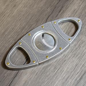 GBD Two Finger Cigar Cutter - Silver