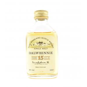 Dalwhinnie 15 Year Old Whisky Miniature - 40% 5cl