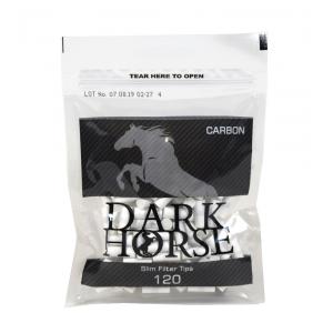 Dark Horse Slim Carbon Filter Tips (120) 1 Bag