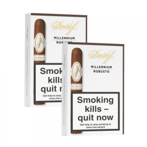 Davidoff Millennium Robusto Cigar - 2 x Pack of 4 (8) Bundle Deal