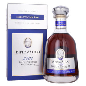 Diplomatico 2008 Single Cask Sherry Finish Rum - 43% 70cl