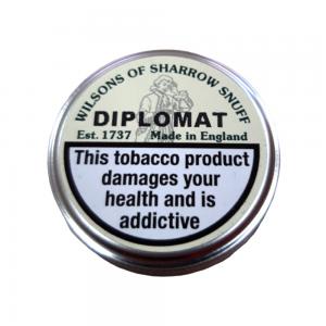 Wilsons of Sharrow Snuff - Diplomat Snuff - Small Tap Tin - 5g