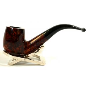 Alfred Dunhill - The White Spot Amber Root 4102 Group 4 Bent Pipe (DUN181)