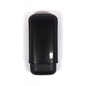Dunhill Sidecar Cigar Case Robusto - Black - Fits 2 Cigars (End of Line)