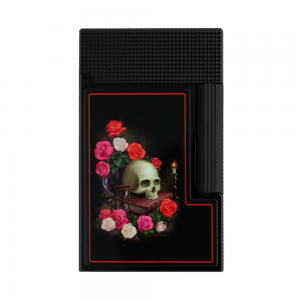 ST Dupont Lighter - Ligne 2 - Mememto Mori Black