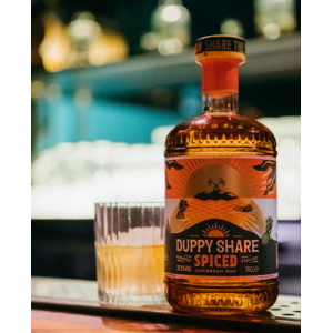 The Duppy Share Spiced Caribbean Rum - 37.5% 70cl