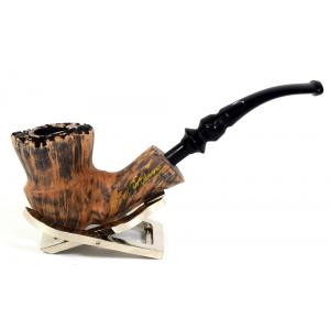 Erik Nording Signature Black Grain Fishtail Pipe (EN097)