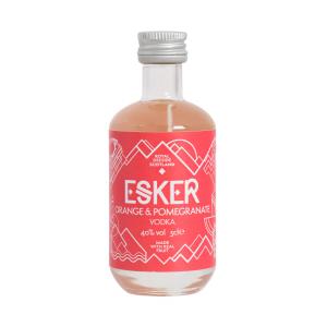 Esker Orange & Pomegranate Vodka Miniature - 40% 5cl