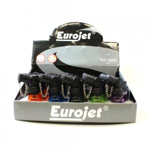 Eurojet Transparent Shisha Bottle Jet Flame Cigar Lighter - Lucky Dip Colour
