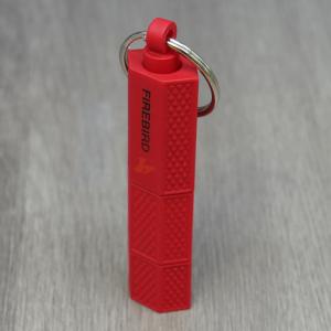 Colibri Firebird Twin Punch Cut Keyring Cigar Cutter - Red