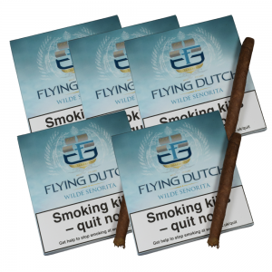Flying Dutch Wilde Senoritas Cigar - 5 Packs of 10 (50) Bundle Deal
