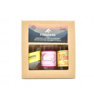 Foragers Gin/Vodka & Rum 3x5cl Gift Set