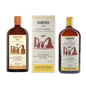 SPECIAL OFFER BUNDLE DEAL - Forsyths 11 Year Old 2006 Habitation Velier Rum & Habitation Velier Hampden 2010 LROK 6 Year Old