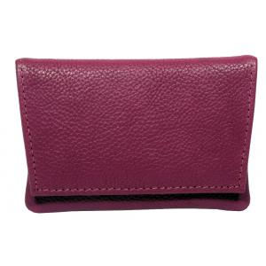 GBD Mini Pink Leather Patterned Roll Your Own Pouch (GBDP06)