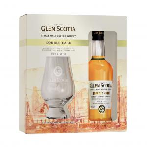 Glen Scotia Double Cask 20cl & Glass Pack