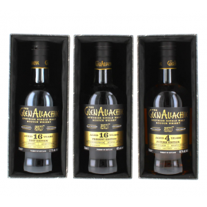Glenallachie Billy Walker 50th Anniversary Past, Present and Future Triology Set - 3x70cl