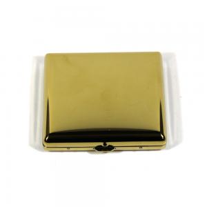 Champ Cigarette Case - Gold - Fits Up To 20 Kingsize Cigarettes