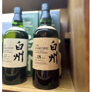 Hakushu 18 Year Old Single Japanese Malt Whisky - 43% 70cl