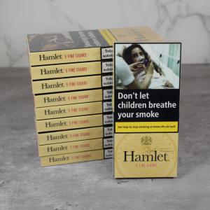 Hamlet Fine Cigars -10  Packs of 5 (50 Cigars)