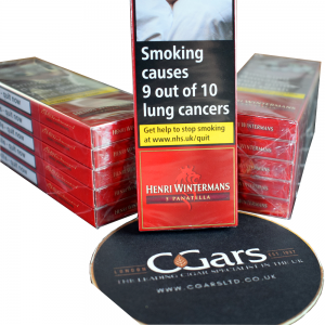 Henri Wintermans Panatella (Slims) - 10 Packs of 5 cigars (50) Bundle Deal
