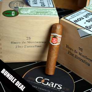 Hoyo de Monterrey Petit Robusto Cigar - 2 x Cabinet of 25 (50) Bundle Deal