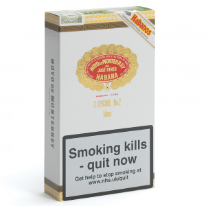 Hoyo de Monterrey Epicure No. 2 Tubed Cigar - Pack of 3