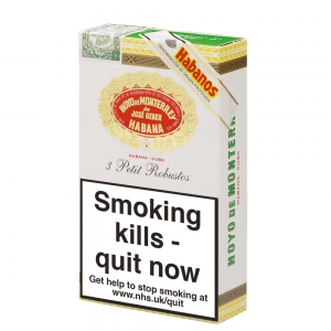 Hoyo de Monterrey Petit Robusto Cigar - Pack of 3