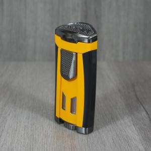Xikar HP3 Triple Jet Lighter - Burnt Yellow (End of Line)