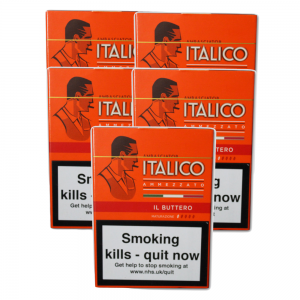 Italico II Buttero Cigars - 5 Packs of 5 (25) Bundle Deal
