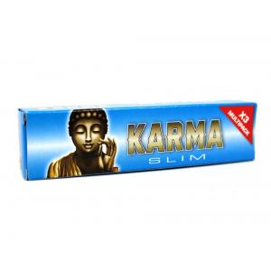 Karma Blue Slim King Size Multipack Rolling Papers (1 Pack of 3)