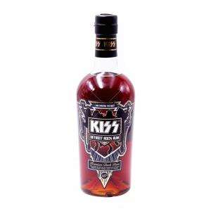 KISS Detroit Rock Premium Dark Rum - 45% 70cl