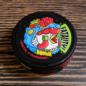 Kurwa Fatality 50mg Nicotine Pouches -  Brutal Strawberry - 1 Tin