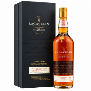 Lagavulin 25 Year Old 200th Anniversary 2016 Release - 51.7% 70cl