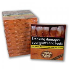 La Paz Cigarillos - 10 Packs of 10 Cigars (100) Bundle Deal - (Discontinued)