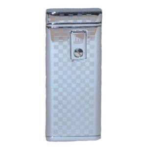 Winjet Turbo Cigar Lighter - Checked Chrome