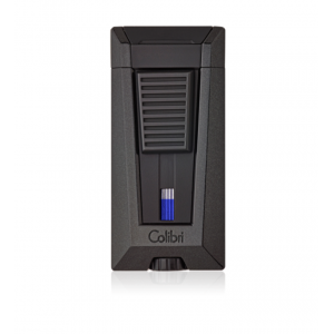 Colibri Stealth Triple Flame Lighter - Metallic Black