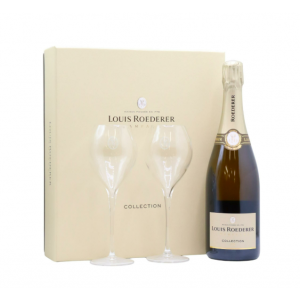 Louis Roederer Collection 245 Flute Gift Set - 75cl 12.5%