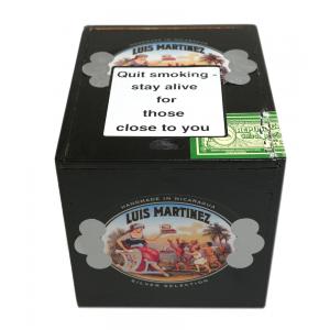 Empty Luis Martinez Hamilton Robusto Cigar Box