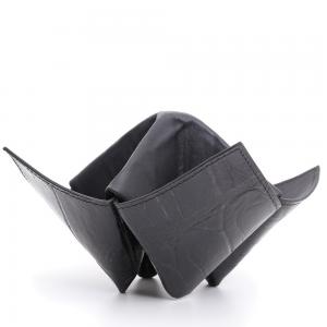Savinelli Origami Leather Pipe Holder Stand - Black