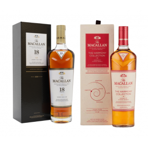 SPECIAL OFFER BUNDLE DEAL - Macallan 18 Year Old 2021 Sherry Oak & Macallan Harmony Arabica Collection
