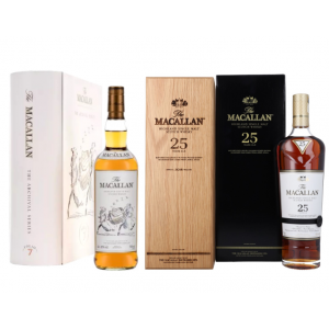 SPECIAL OFFER BUNDLE DEAL - Macallan The Archival Series Folio 7 & Macallan 25 Year Old Sherry 2018