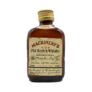 Mackinlays VOB Bottled 1950s/60s Old Scotch Whisky Miniature - 70 Proof