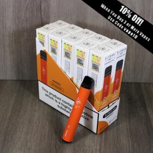 Elf Bar 600 Disposable Vape Bar - Mango - 10 Pack