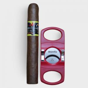 Mitchellero Peru and Mantis Cutter Red Sampler - 1 Cigar with Cigar Cutter