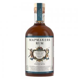 Mapmakers Coastal Spiced Rum - 40% 70cl