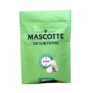 Mascotte Menthol Slim 6mm Filter Tips (120) 1 Bag